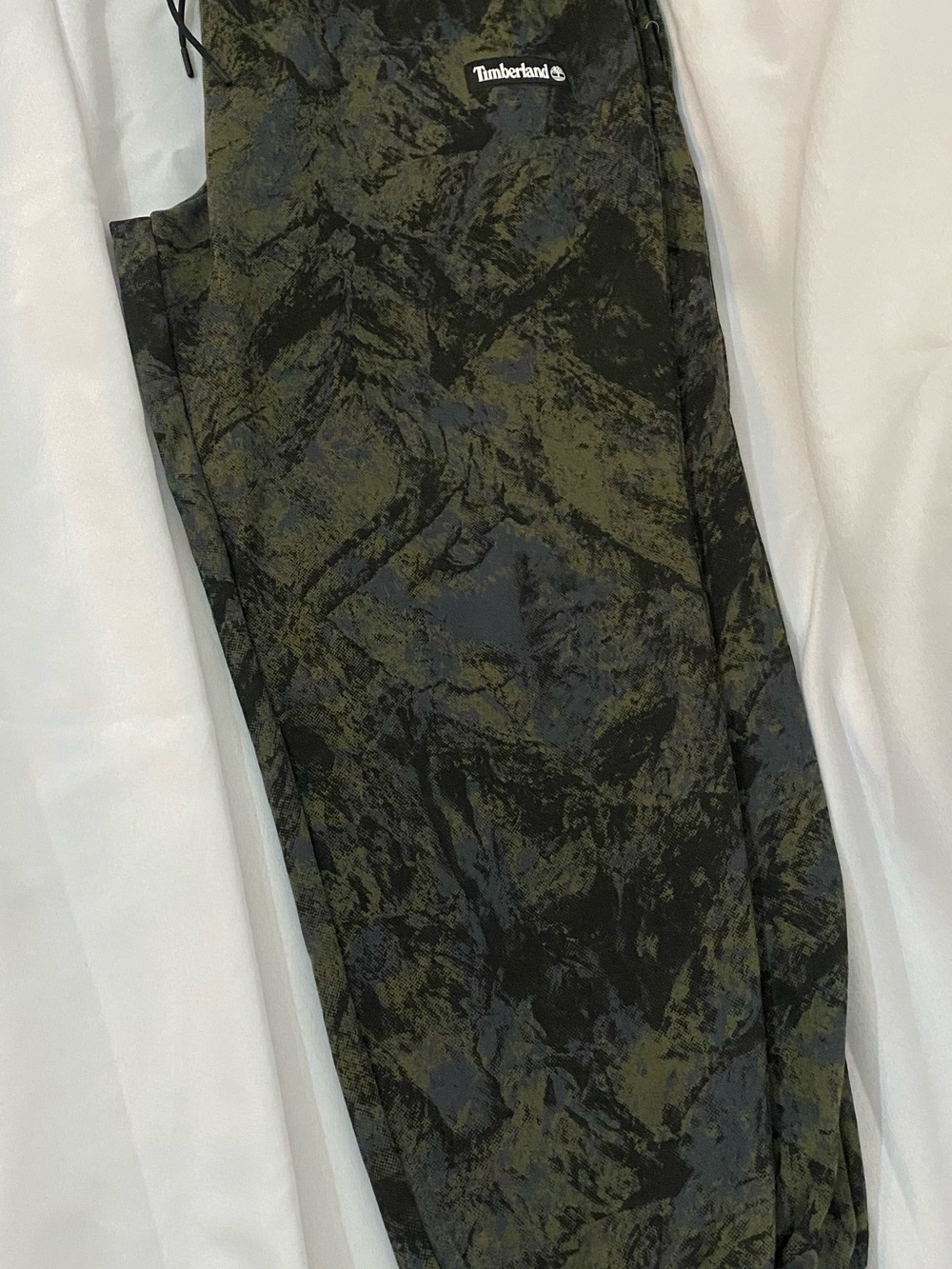 Timberland Olive & Black Camouflage Joggers